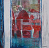 Fine Art blue and red