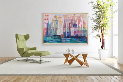 Konst online för vardagsrummet