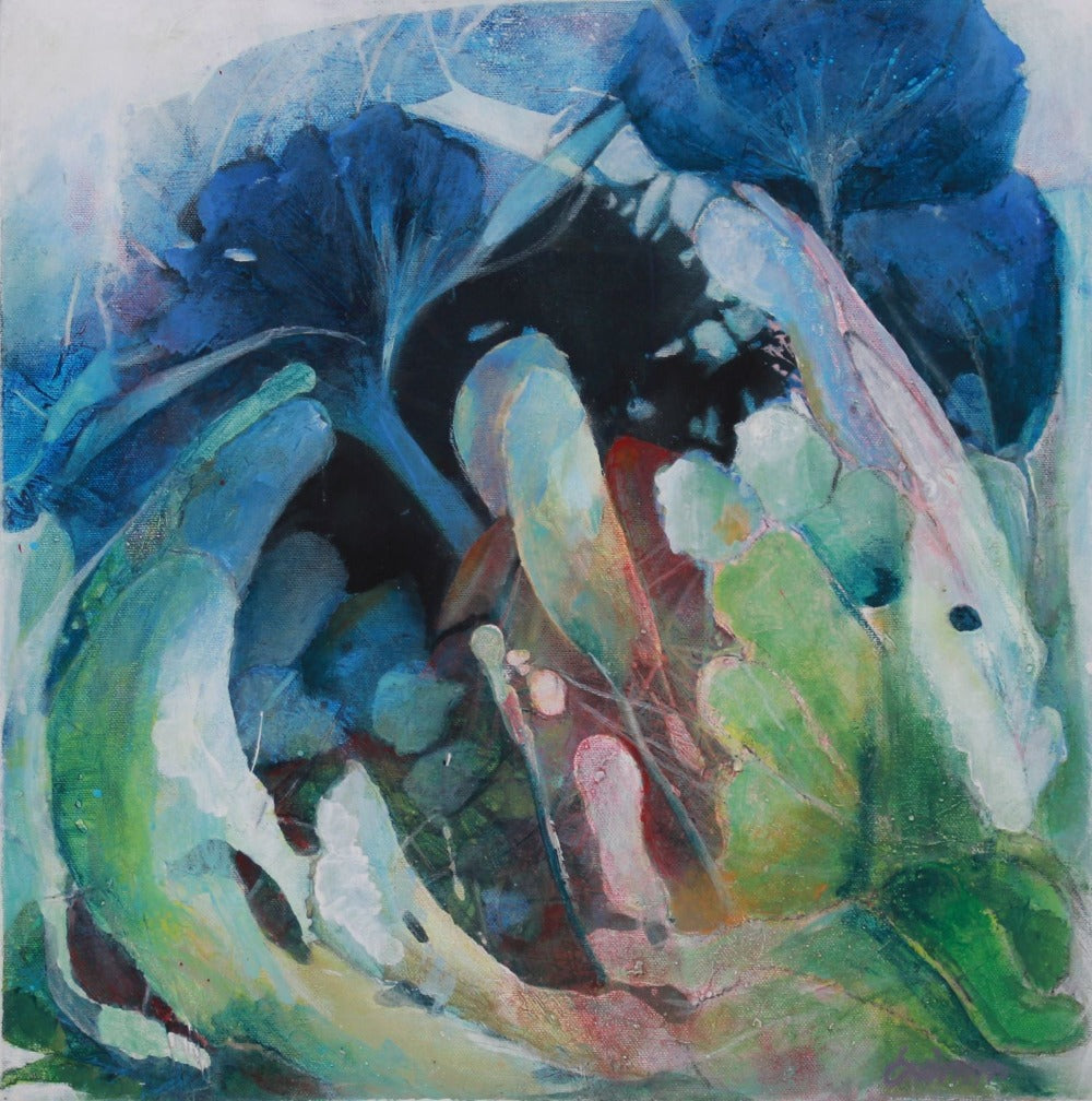 Fine art Flower and green