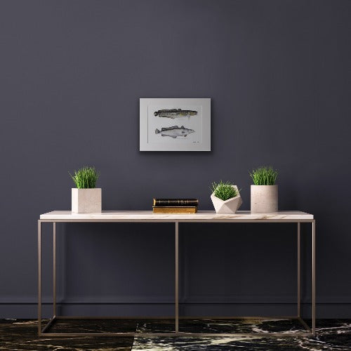 Fishes art for the hall