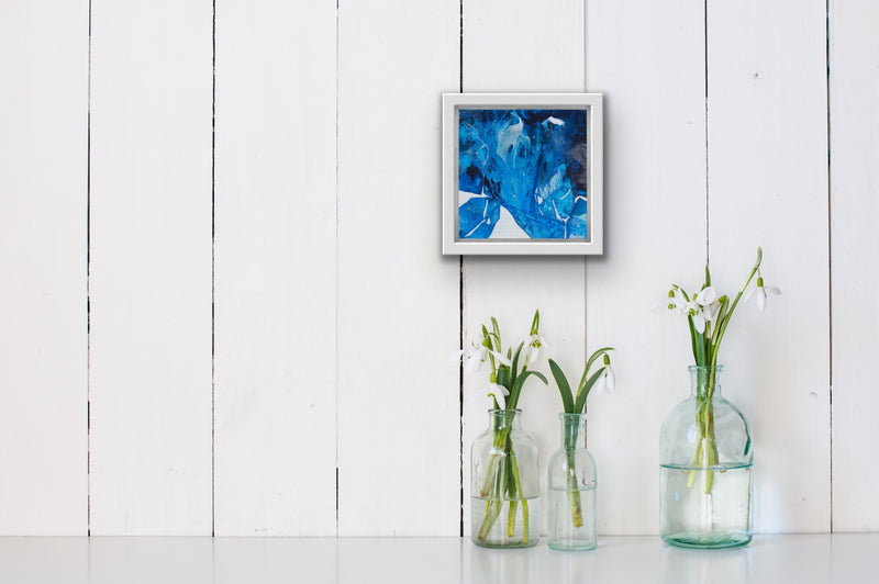 Blue art  for small spaces