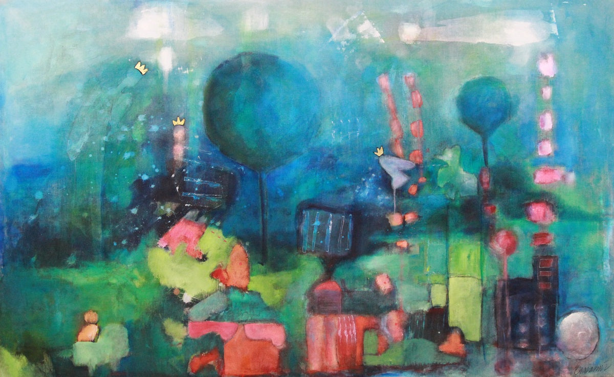 Grönfinken i parken